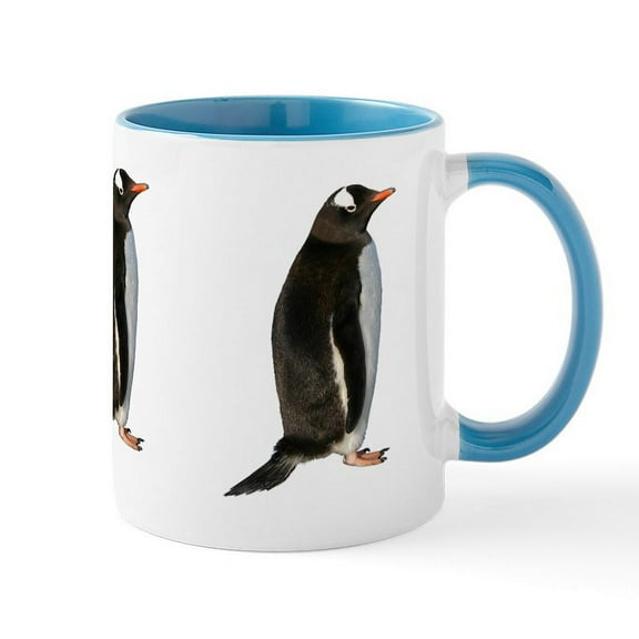 CafePress - Gentoo Penguin Mug - 11 oz Ceramic Mug - Novelty Coffee Tea Cup