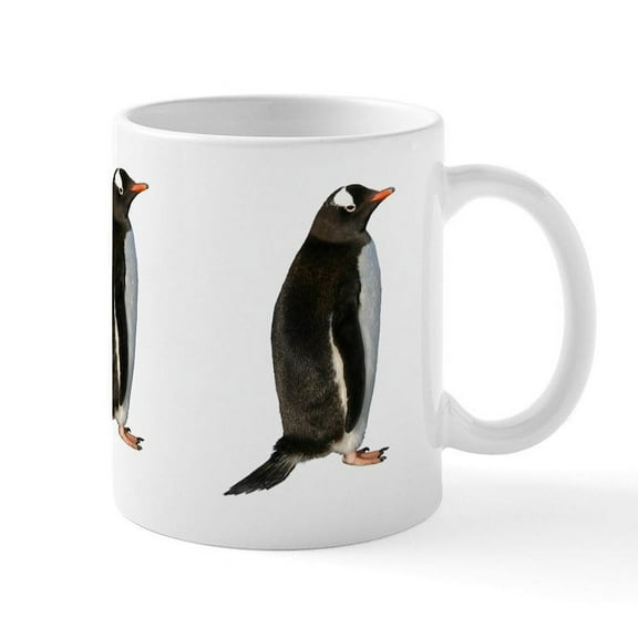 CafePress - Gentoo Penguin Mug - 11 oz Ceramic Mug - Novelty Coffee Tea Cup