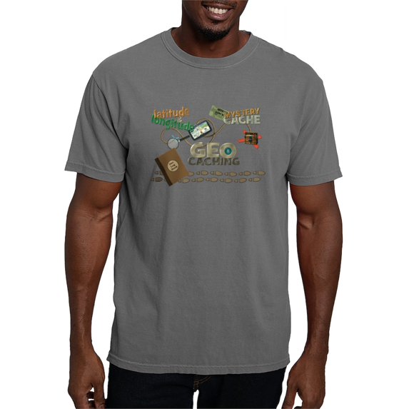 CafePress - Geocache Fever Men's Comfort Colors® T Shirt - Mens Comfort Colors Shirt