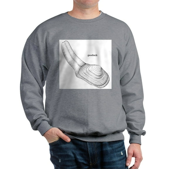 CafePress - Geoduck Sweatshirt - Crew Neck Sweatshirt