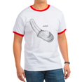 thumbnail image 1 of CafePress - Geoduck T Shirt - 100% Cotton Ringed T-Shirt, 1 of 4