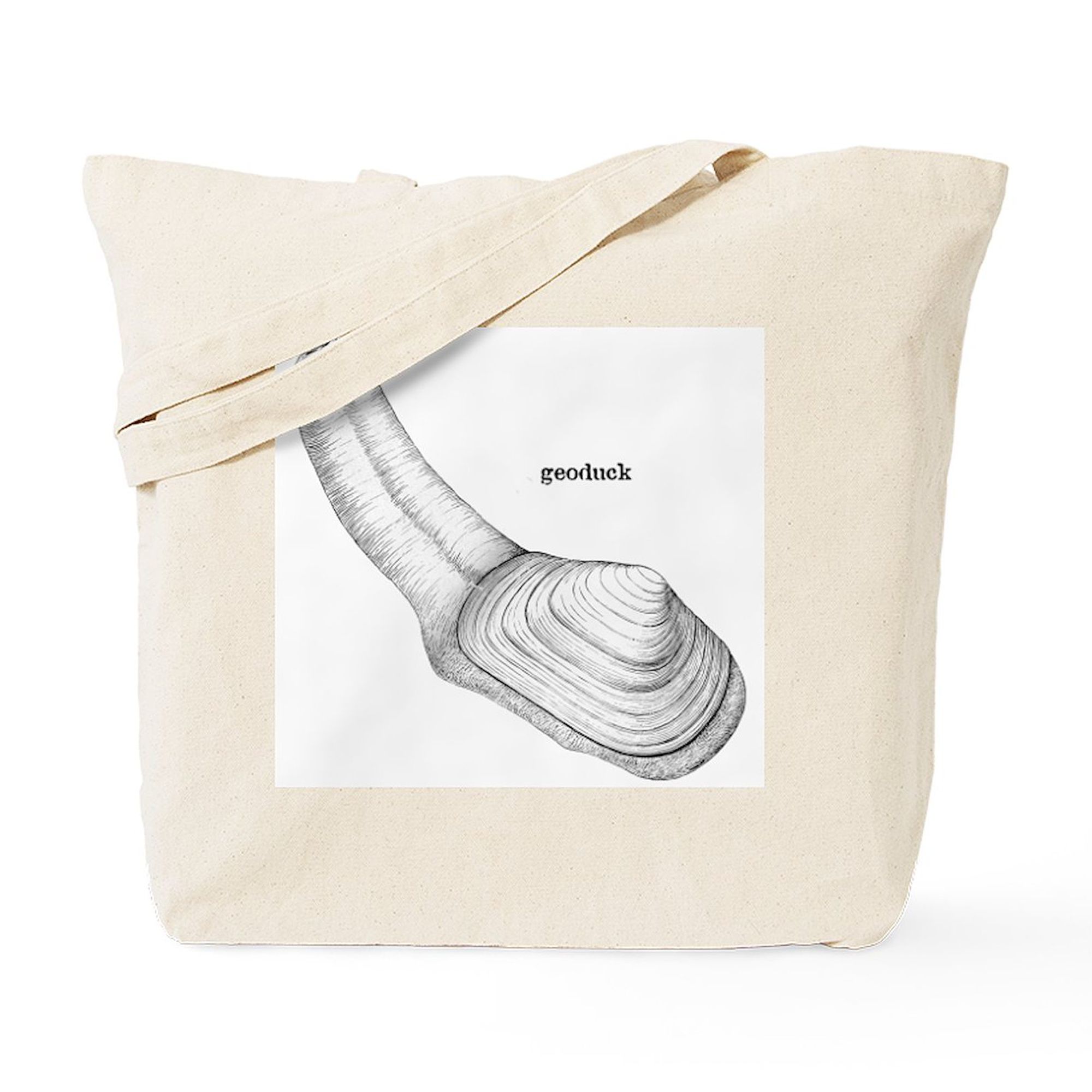 CafePress French Market Tote Bag – Reusable Natural Canvas Shopping Bag, Two Sizes - View #8