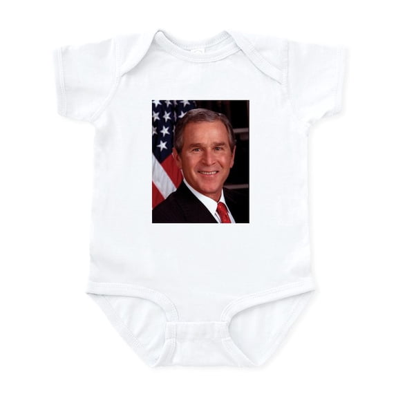 CafePress - George W. Bush Infant Bodysuit - Baby Light Bodysuit, Size Newborn - 24 Months