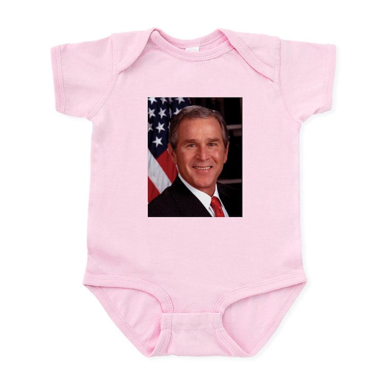 Reagan Bush '84 Campaign Baby Bodysuit - Cute Political Infant Romper By CafePress