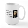thumbnail image 1 of CafePress - George Washington 4 Large Mug - 15 oz Ceramic Large White Novelty Mug, 1 of 6