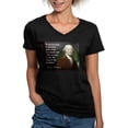 thumbnail image 1 of CafePress - George Washington Freedom Of Women's V Neck Dark T - Women's V-Neck Dark T-Shirt, 1 of 4