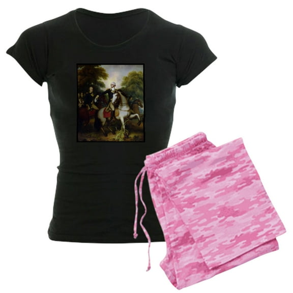 CafePress - George Washington Pajamas - Women's Dark Pajamas