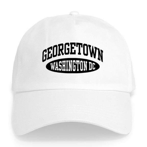 CafePress - Georgetown Washington DC Cap - Adjustable 100% Brushed Unisex Casual Cotton Baseball Cap, Beige, 1