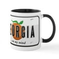 thumbnail image 1 of CafePress - Georgia Plate Mug - 11 oz Ceramic Mug - Novelty Coffee Tea Cup, 1 of 6
