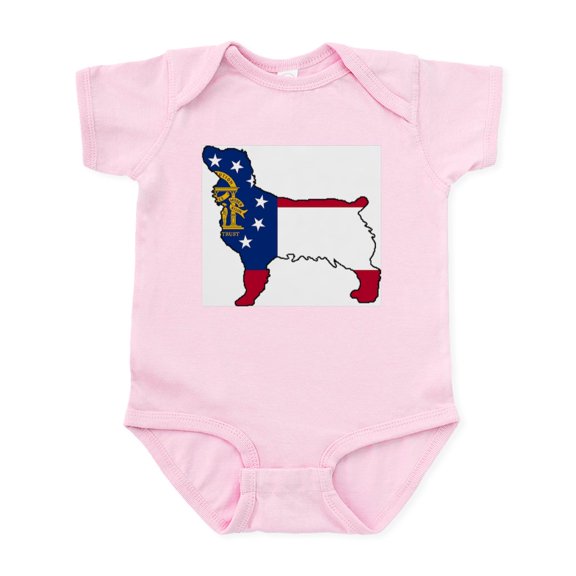 CafePress - Georgialbd Infant Bodysuit - Baby Light Bodysuit, Size Newborn - 24 Months