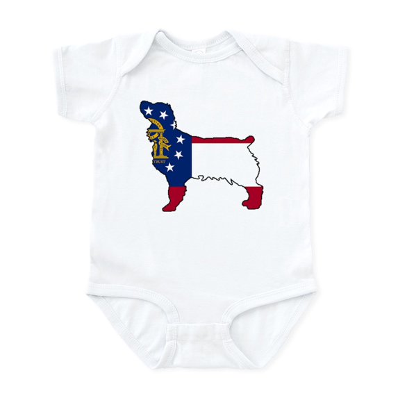 CafePress - Georgialbd Infant Bodysuit - Baby Light Bodysuit, Size Newborn - 24 Months