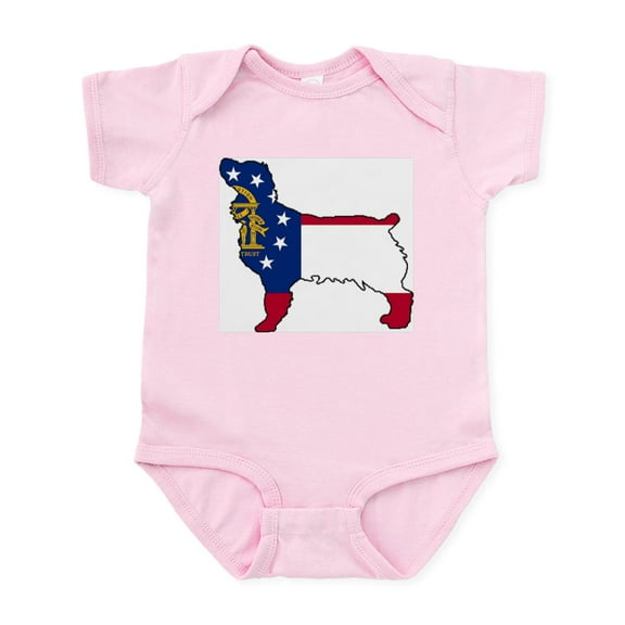 CafePress - Georgialbd Infant Bodysuit - Baby Light Bodysuit, Size Newborn - 24 Months