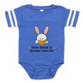 thumbnail image 1 of CafePress - Georgiasomebunnylovesme - Cute Infant Baby Football Bodysuit, 1 of 3