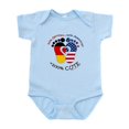 thumbnail image 1 of CafePress - German American Baby Body Suit - Baby Light Bodysuit, Size Newborn - 24 Months, 1 of 4