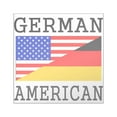thumbnail image 1 of CafePress - German American Flag Sticker - Square Sticker 3" x 3", 1 of 1