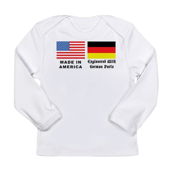 CafePress - German American Long Sleeve T Shirt - Long Sleeve Infant T-Shirt
