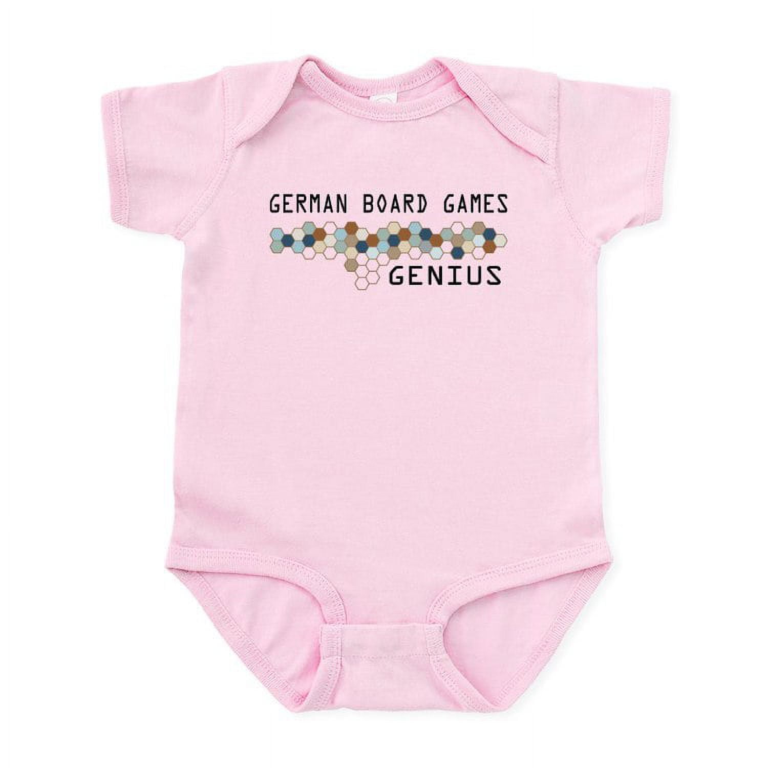 CafePress - German Board Games Genius Infant Bodysuit - Baby Light ...