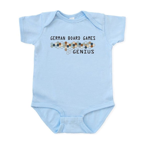 CafePress - German Board Games Genius Infant Bodysuit - Baby Light Bodysuit, Size Newborn - 24 Months