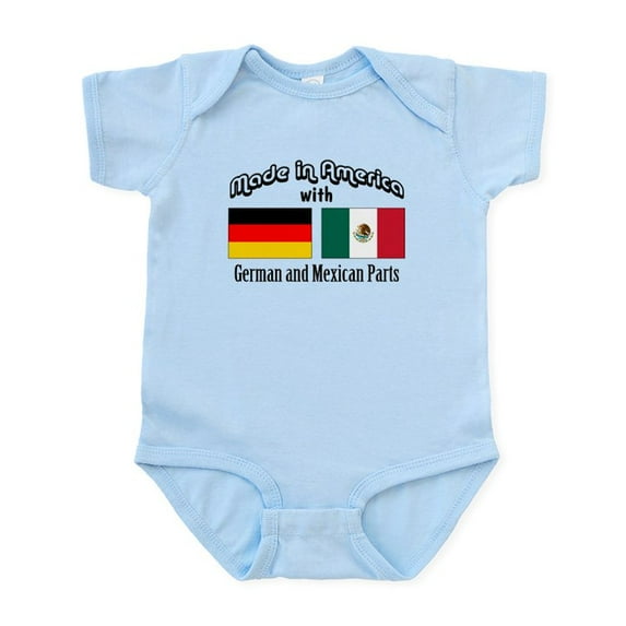CafePress - German Mexican Infant Bodysuit - Baby Light Bodysuit, Size Newborn - 24 Months