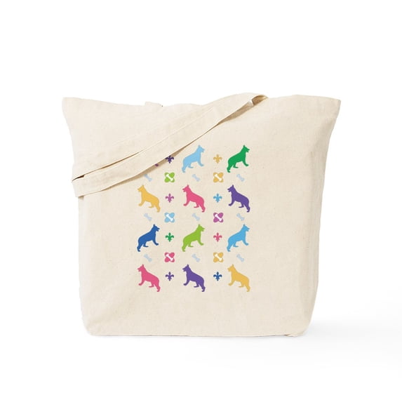 CafePress - German Shepherd Designer Tote Bag - Unisex Canvas Tote Bag, Beige, 1-Piece