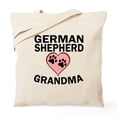 thumbnail image 1 of CafePress - German Shepherd Grandma Tote Bag - Unisex Canvas Tote Bag, Beige, 1-Piece, 1 of 6