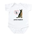 thumbnail image 1 of CafePress - German Shepherd Lover Infant Bodysuit - Baby Light Bodysuit, Size Newborn - 24 Months, 1 of 4