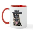 thumbnail image 1 of CafePress - German Shepherd Mug - 11 oz Ceramic Mug - Novelty Coffee Tea Cup, 1 of 3