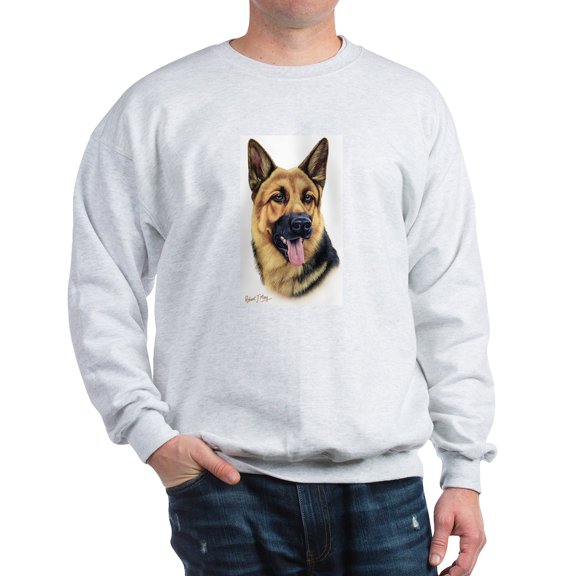 CafePress - German Shepherd Sweatshirt - Crew Neck Sweatshirt