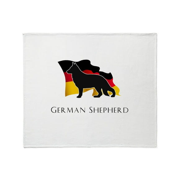 CafePress - German Shepherd Throw Blanket - Soft Fleece Throw Blanket, 50"x60" Stadium Blanket
