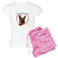 thumbnail image 1 of CafePress - German Shepherd Women's Light Pajamas - Women's Short Sleeve Print T-Shirt and Pants Light Cotton Pajama Set, 1 of 7