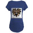 thumbnail image 1 of CafePress - German Shepherds Leave Pawpri Maternity T Shirt - Maternity Dark T-Shirt, 1 of 3