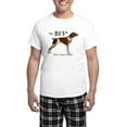 thumbnail image 1 of CafePress - German Shorthaired Pointer BF Men's Light Pajamas - Men's Light Loose Fit Cotton Pajama Set, 1 of 7