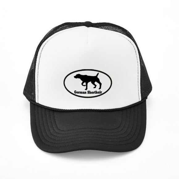 - German Shorthaired Pointer - Adjustable Unisex Printed Trucker Hat with Mesh Back