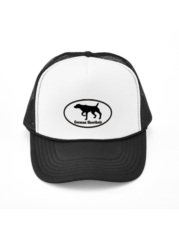- German Shorthaired Pointer - Adjustable Unisex Printed Trucker Hat with Mesh Back