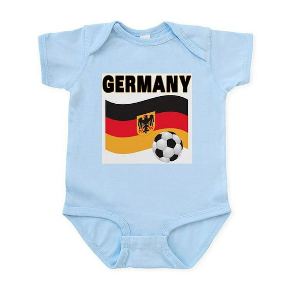 CafePress - Germany Infant Bodysuit - Baby Light Bodysuit, Size Newborn - 24 Months