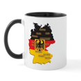 thumbnail image 1 of CafePress - Germany Map Mug - 11 oz Ceramic Mug - Novelty Coffee Tea Cup, 1 of 3