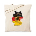 thumbnail image 1 of CafePress - Germany Map Tote Bag - Unisex Canvas Tote Bag, Beige, 1-Piece, 1 of 7