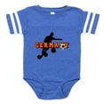 thumbnail image 1 of CafePress - Germany Soccer - Cute Infant Baby Football Bodysuit, 1 of 3