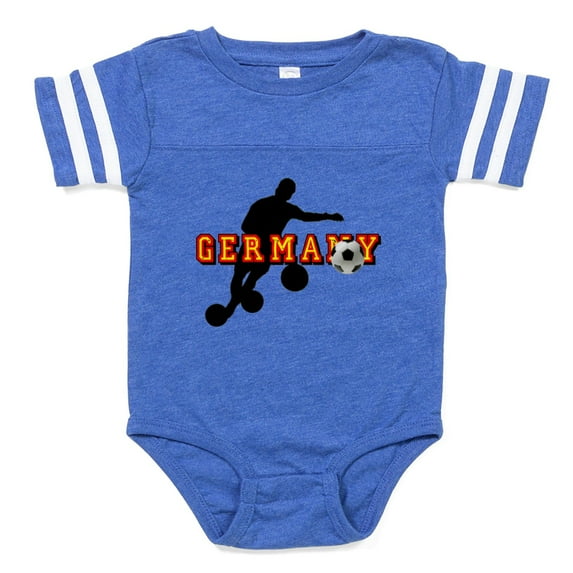 CafePress - Germany Soccer - Cute Infant Baby Football Bodysuit