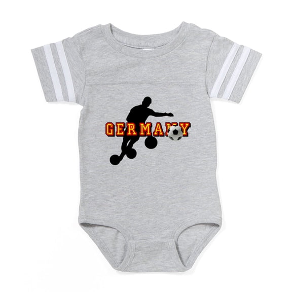 CafePress - Germany Soccer - Cute Infant Baby Football Bodysuit