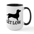 thumbnail image 1 of CafePress - Get Low - 15 oz Ceramic Large White Novelty Mug, 1 of 4
