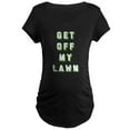 thumbnail image 1 of CafePress - Get Off My Lawn Maternity Dark T Shirt - Maternity Dark T-Shirt, 1 of 3