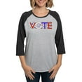 thumbnail image 1 of CafePress - Get Out The Vote 2008 Long Sleeve T Shirt - Womens Baseball Tee, 1 of 4