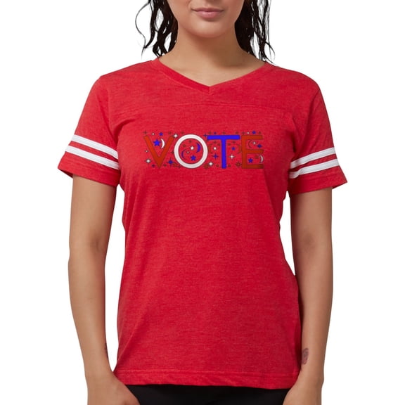 CafePress - Get Out The Vote 2008 T Shirt - Womens Football Shirt