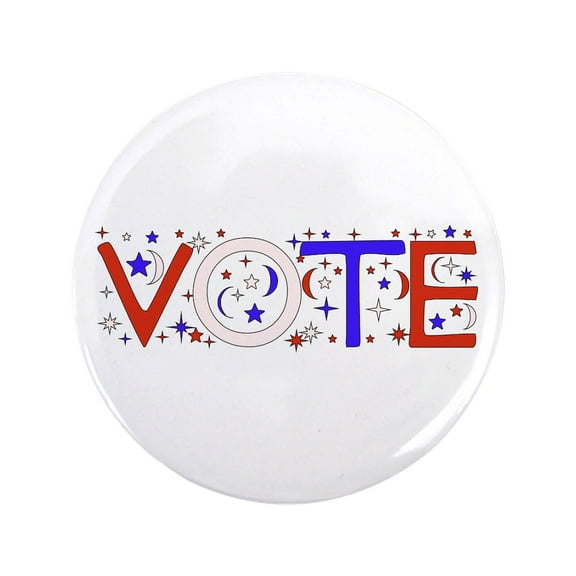 CafePress - Get Out The Vote 3.5 Button - 3.5" Button