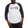 thumbnail image 1 of CafePress - Get Out The Vote Baseball Tee - Cotton Baseball Jersey, 3/4 Raglan Sleeve Shirt, 1 of 4
