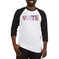 thumbnail image 1 of CafePress - Get Out The Vote Baseball Tee - Cotton Baseball Jersey, 3/4 Raglan Sleeve Shirt, 1 of 4