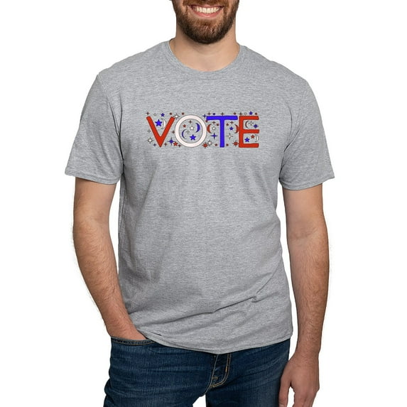 CafePress - Get Out The Vote Fitted T Shirt - Fitted T-Shirt, Vintage Fit Soft Cotton Tee