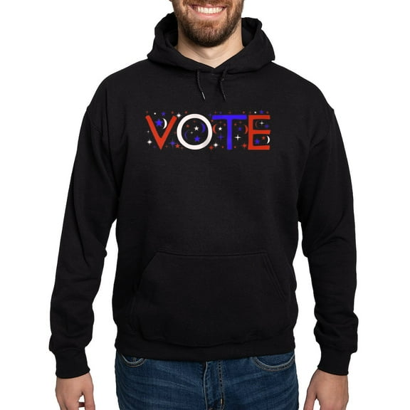 CafePress - Get Out The Vote Hoodie (Dark) - Pullover Hoodie, Classic, Comfortable Hooded Sweatshirt
