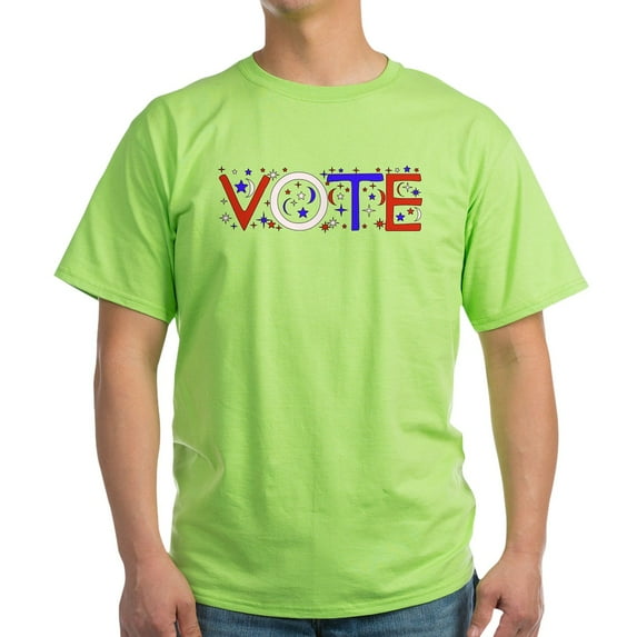 CafePress - Get Out The Vote Light T Shirt - Light T-Shirt - CP